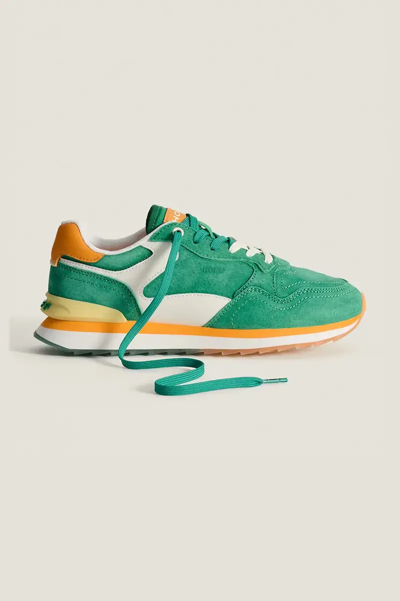 sneakers in camoscio VIRDIS WOMAN colore verde 22402024 CITY