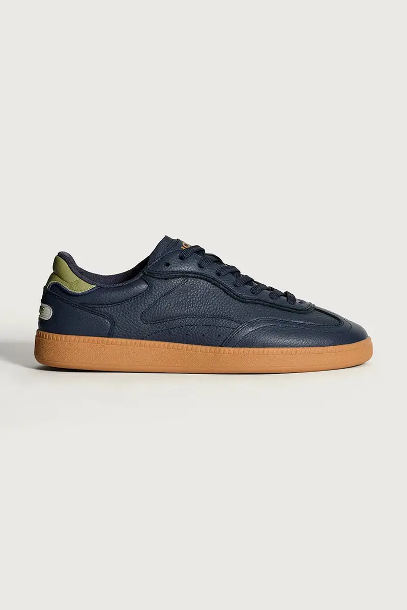 sneakers in pelle ALLEY NAVY BLUE MAN uomo colore blu navy 22562608