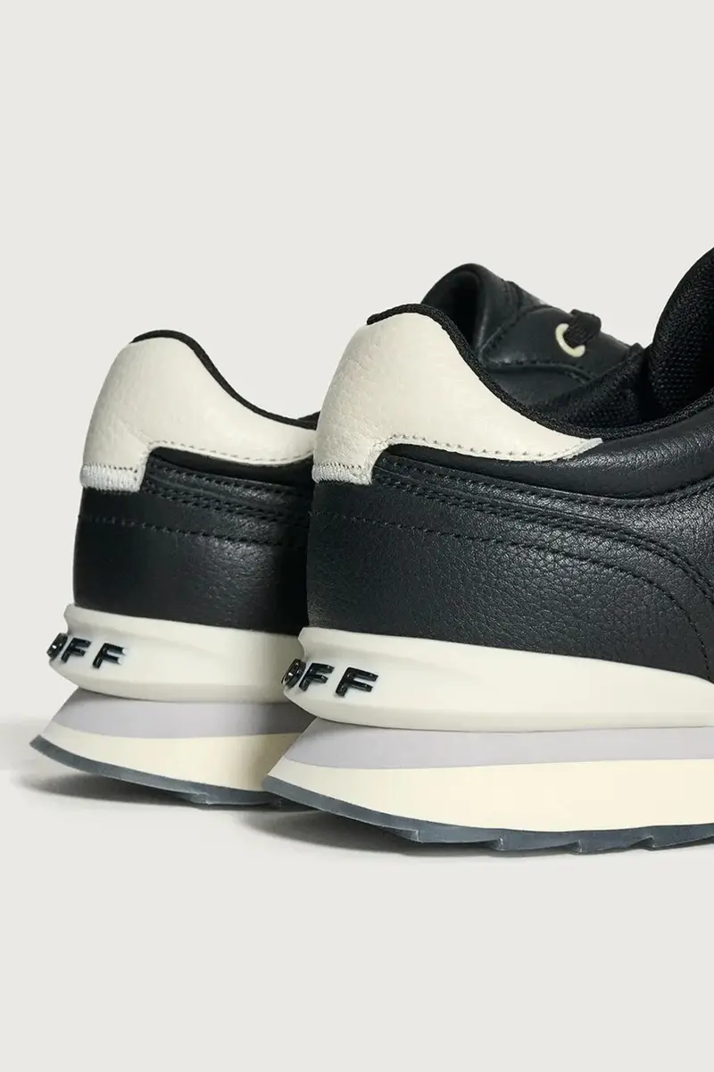 sneakers in pelle CITY CHICAGO MAN uomo colore nero 22502620 miniatura 4