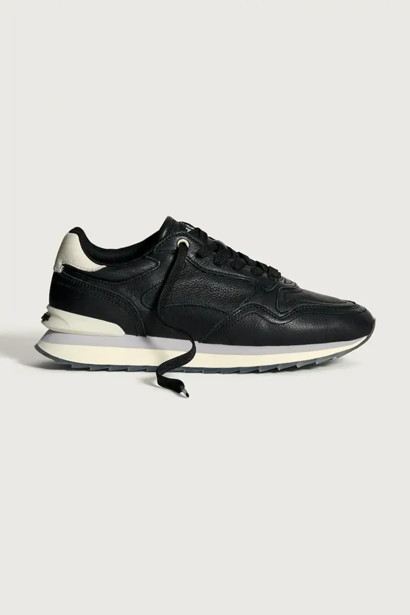 sneakers in pelle CITY CHICAGO WOMAN Nero