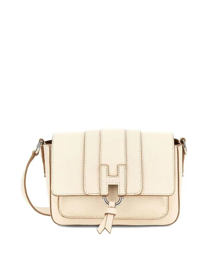 Borsa a tracolla in pelle Bianco