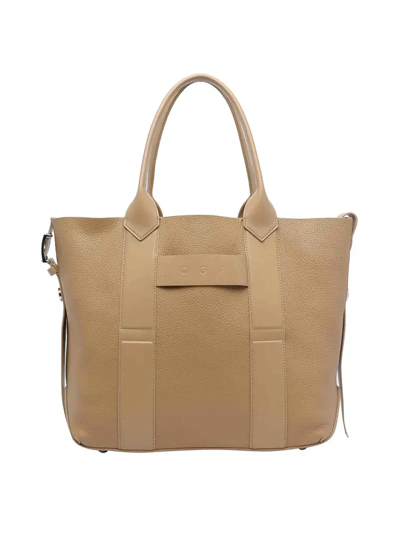 Borsa per la spesa media Beige