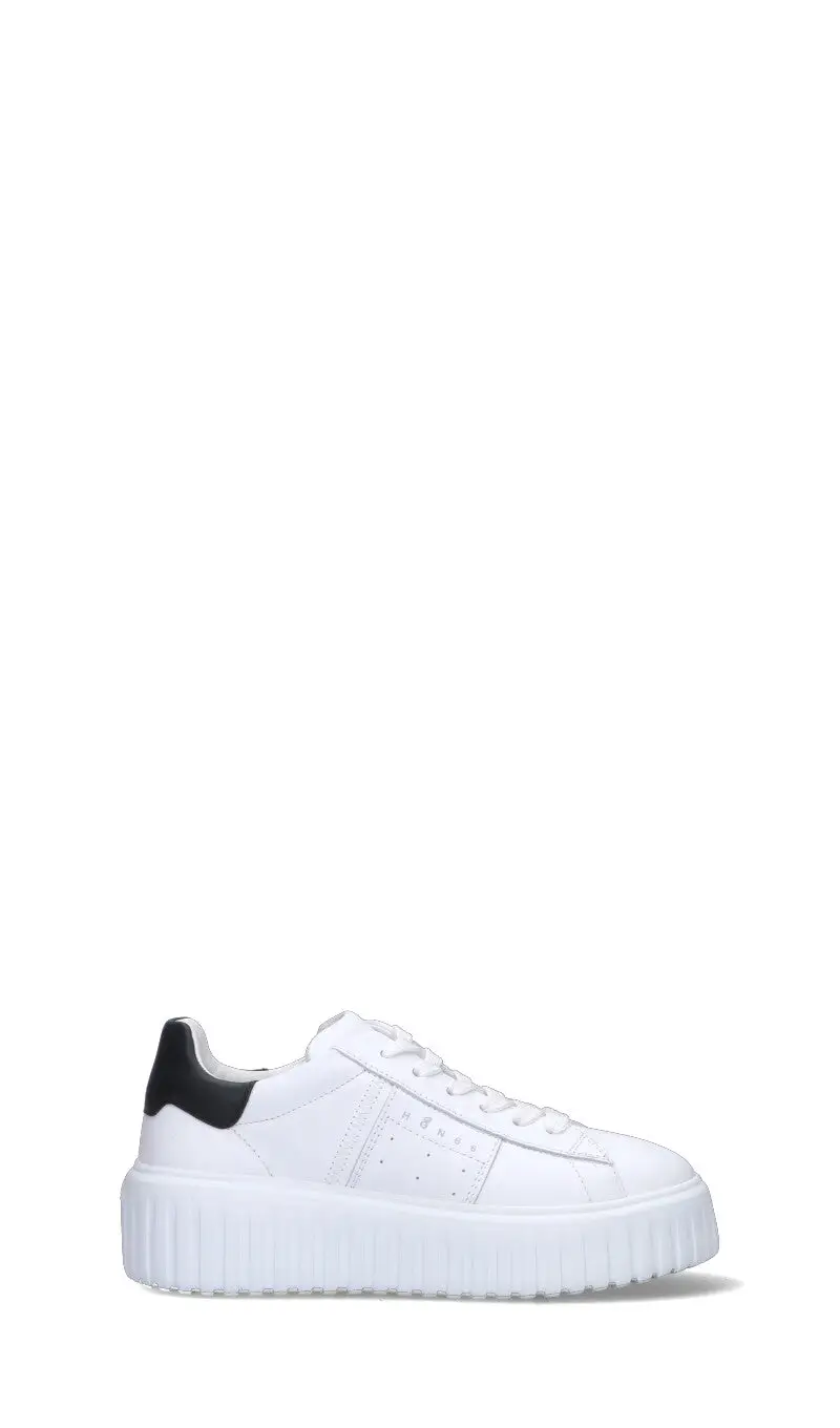 H-STRIPES Sneaker donna bianca/nera in pelle Vario