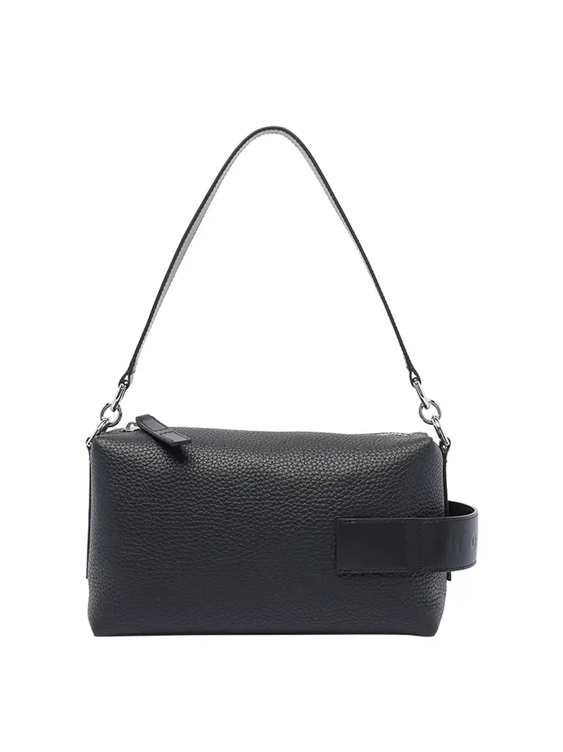 Mini Script Bauletto Bag Nero