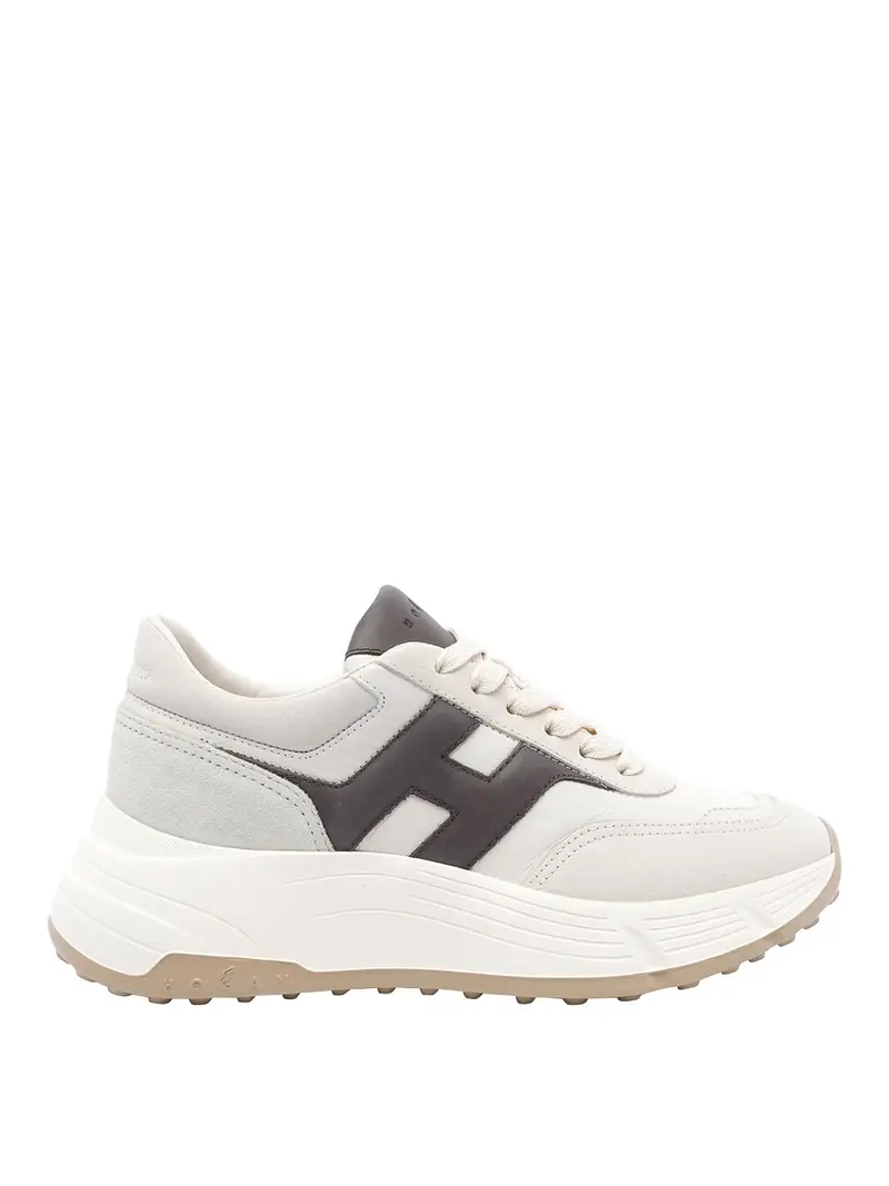 Sneaker beige H669 Bianco