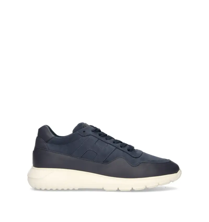 Sneaker uomo blu in nabuk Vario