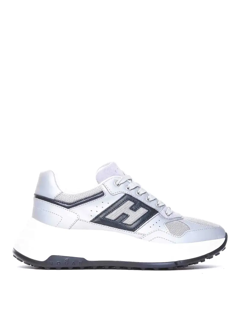 Sneakers Hi-Fi Argento