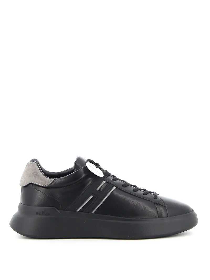 Sneakers in pelle H580 Nero