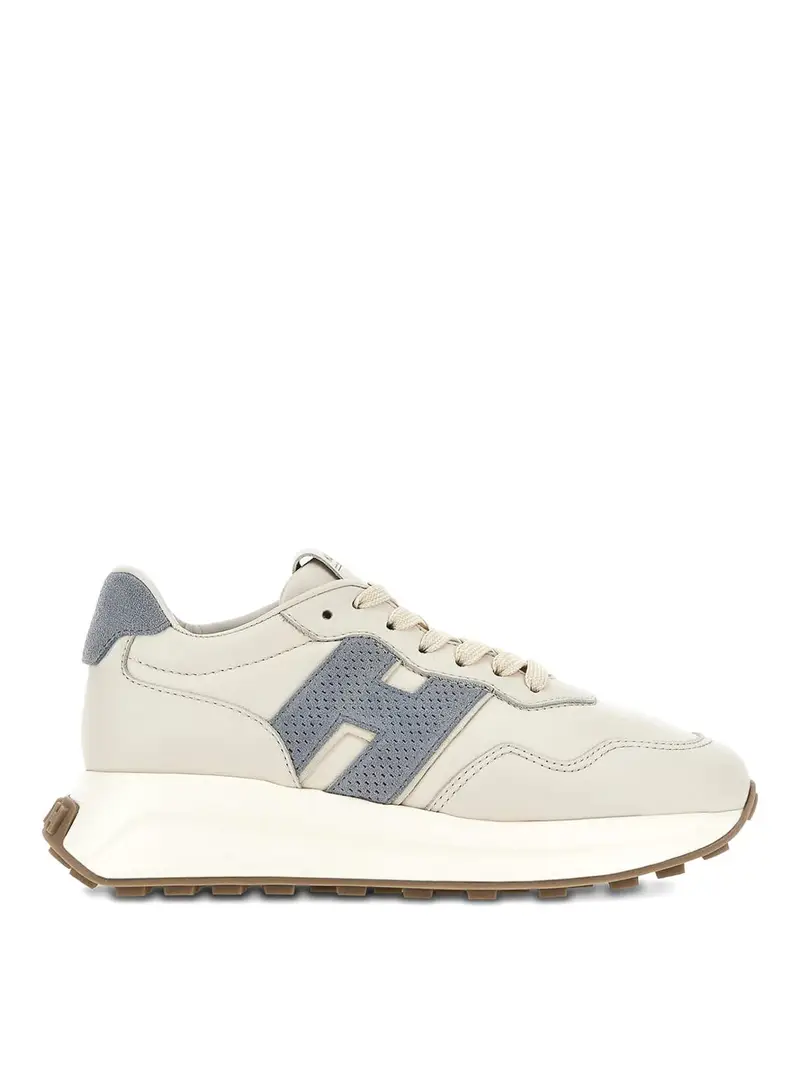 Sneakers in pelle H641 Bianco