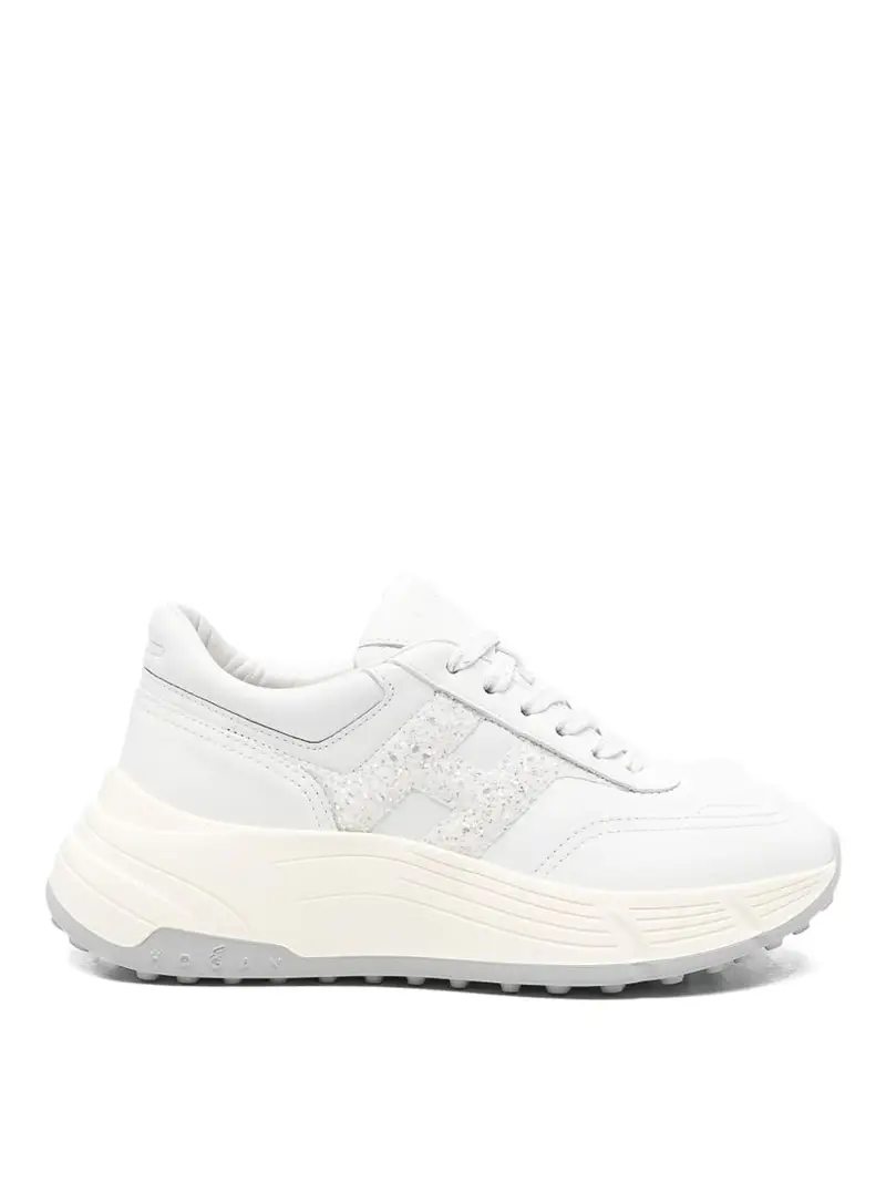 Sneakers in pelle Hi-Fi Bianco