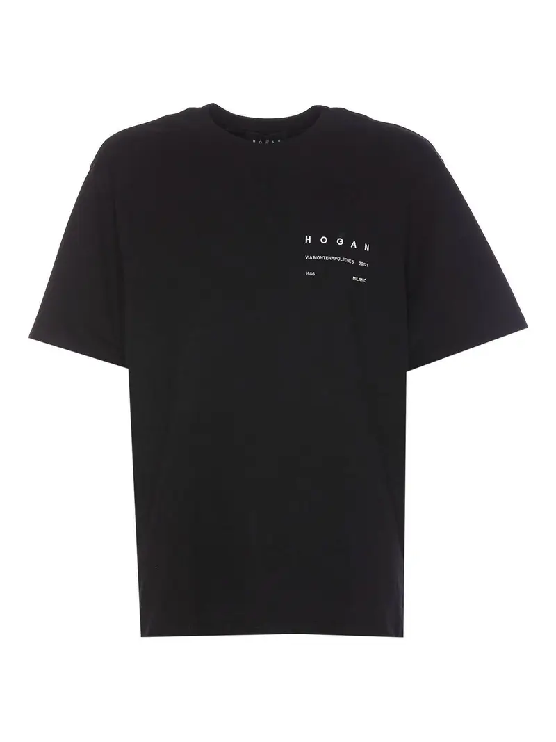 Hogan T-shirt Nero 3384204