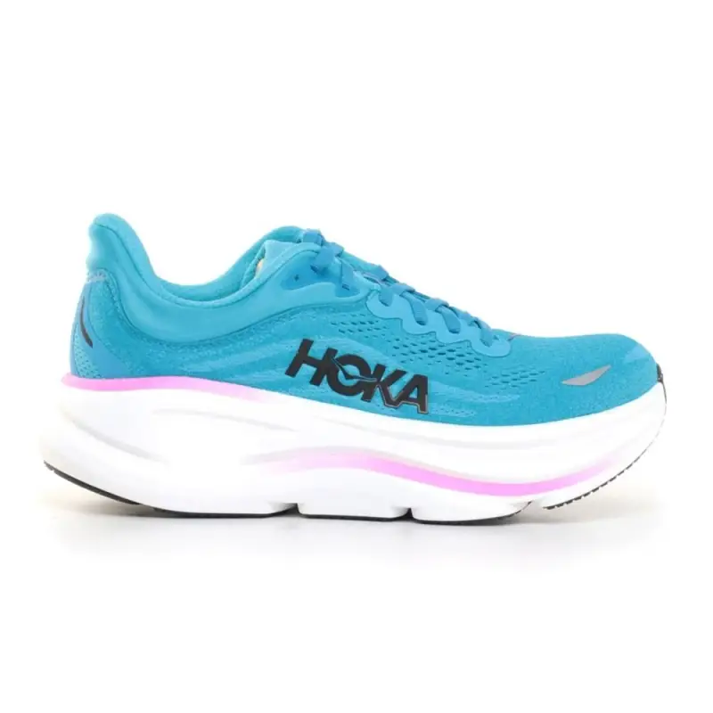 Bondi 9 Skyward Blu Neon Fucsia - Scarpe Running Donna EUR 40 / US 8