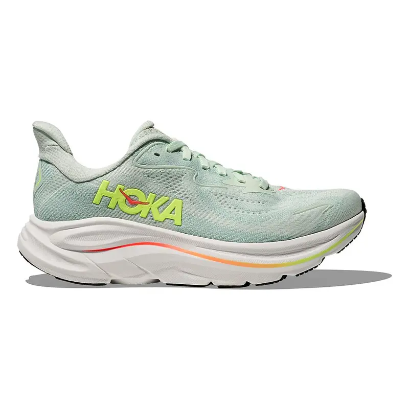 Clifton 10 Sea Glass Neon Flame - Scarpe Running Donna EUR 41 1/3 / US 9 5