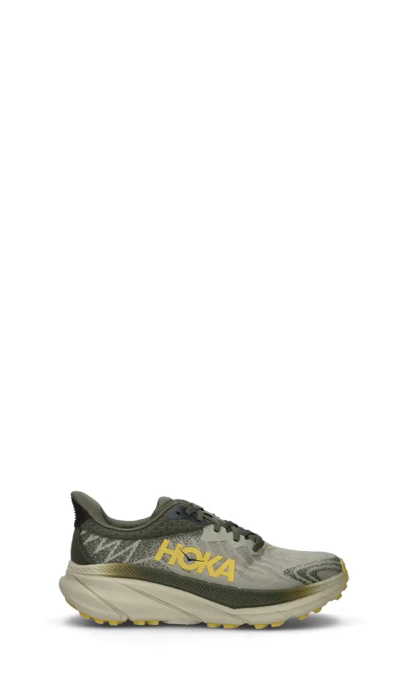 Scarpa uomo verde militare/grigia Vario