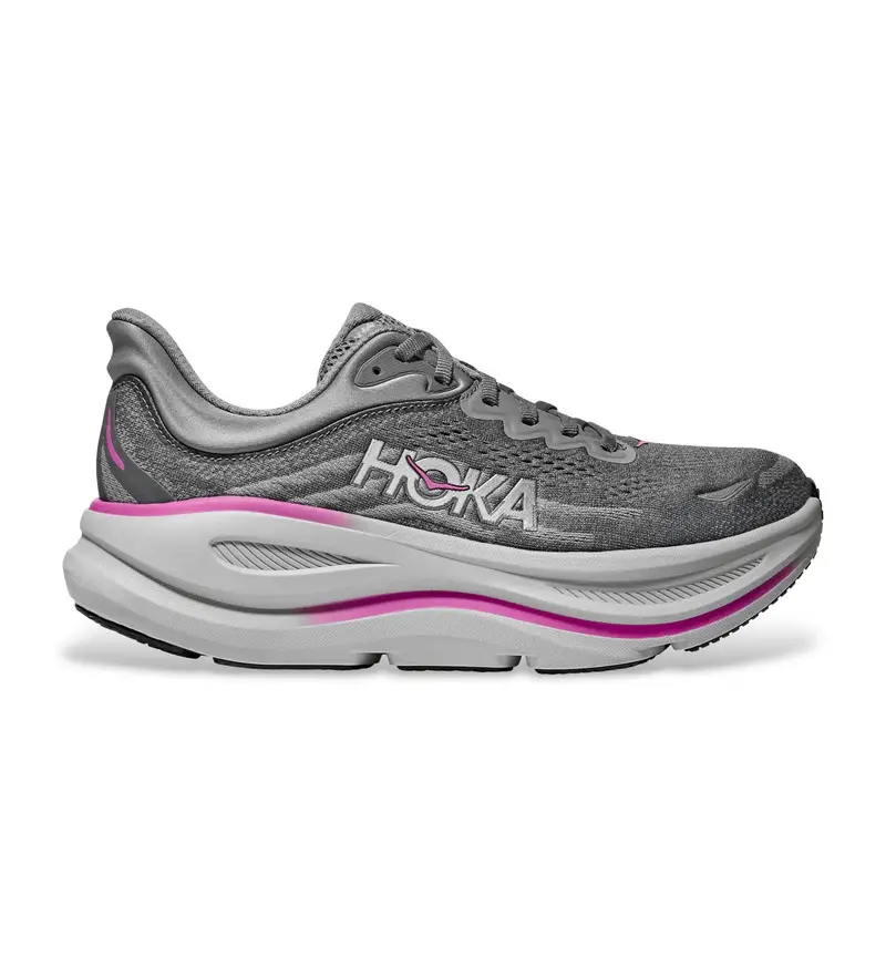 per donna 1162012 Sneakers grigie Bondi 9 (36), Basso, Stringhe, Casual, Sportivo, Grigio, Running, Multisport