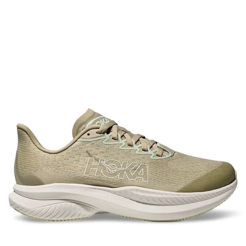 Hoka Sneakers running Mach 6 Fille beige