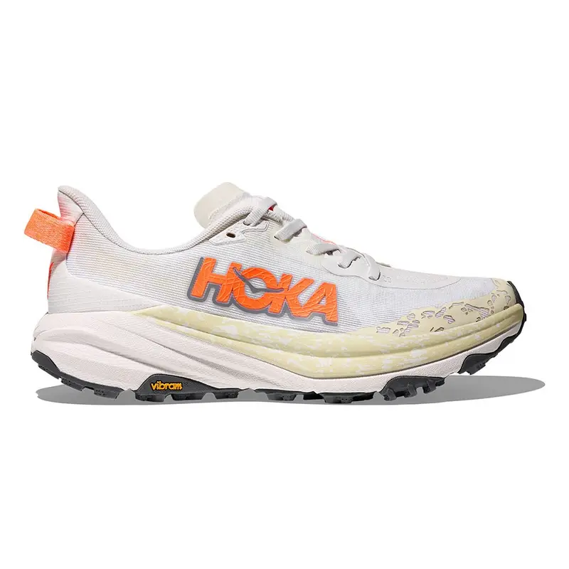 Speedgoat 6 Bianco Neon Tangerine - Scarpe Trail Running Donna EUR 38 2/3 / US 7