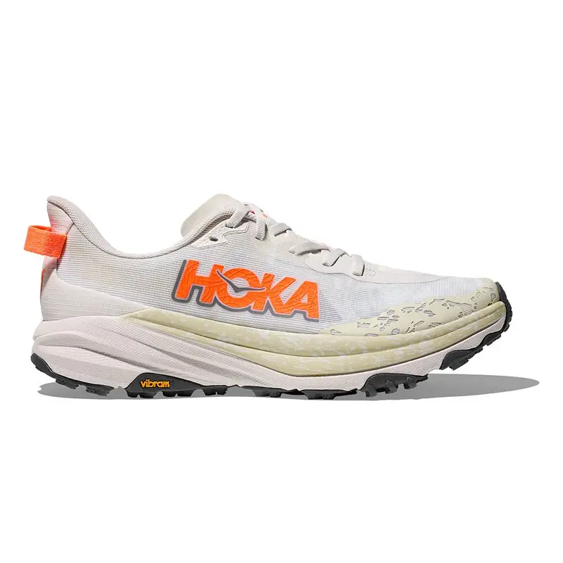 Speedgoat 6 Bianco Neon Tangerine - Scarpe Trail Running Uomo EUR 41 1/3 / US 8