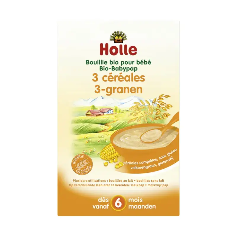 Porridge 3 Cereali Bio Da 6 Mesi 250g