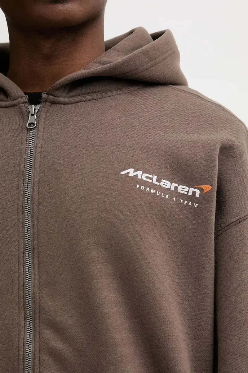 Hollister Co Maglia marrone con grafica miniatura 5