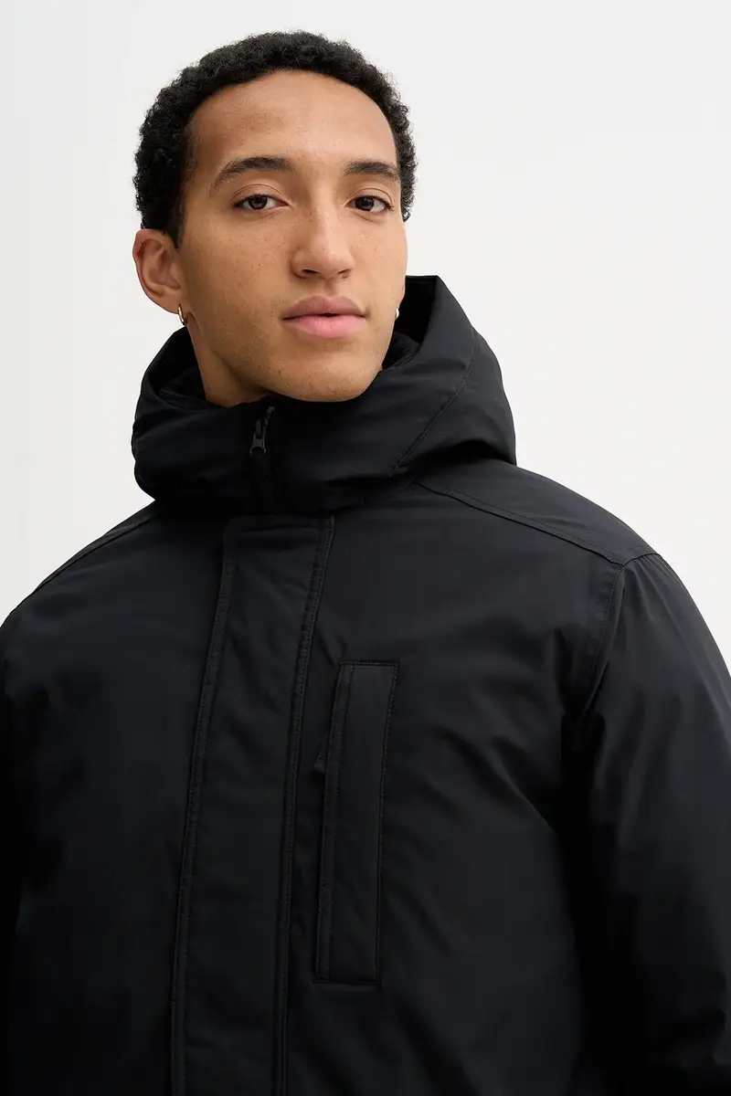 Hollister Co Giacca nera uomo miniatura 4