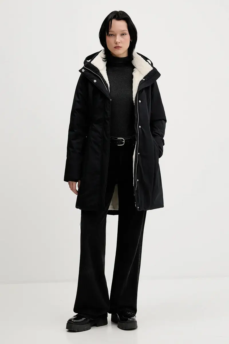 Hollister Co Parka Nero 3982008 miniatura 2