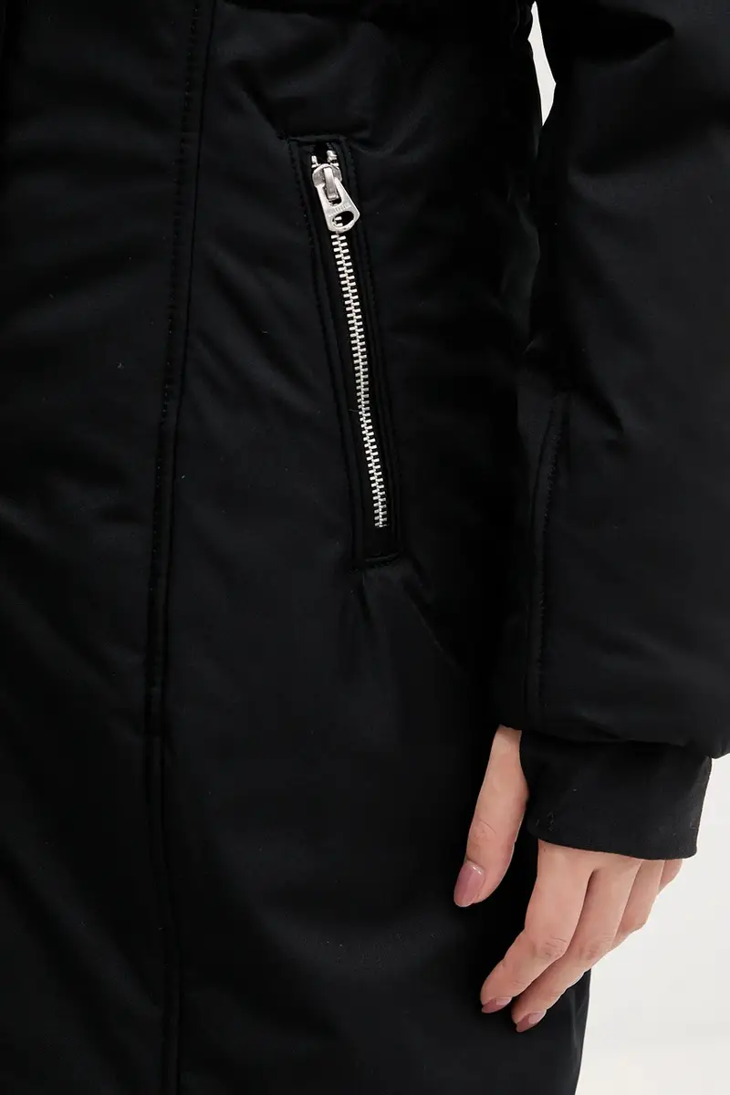 Hollister Co Parka Nero 3982008 miniatura 4