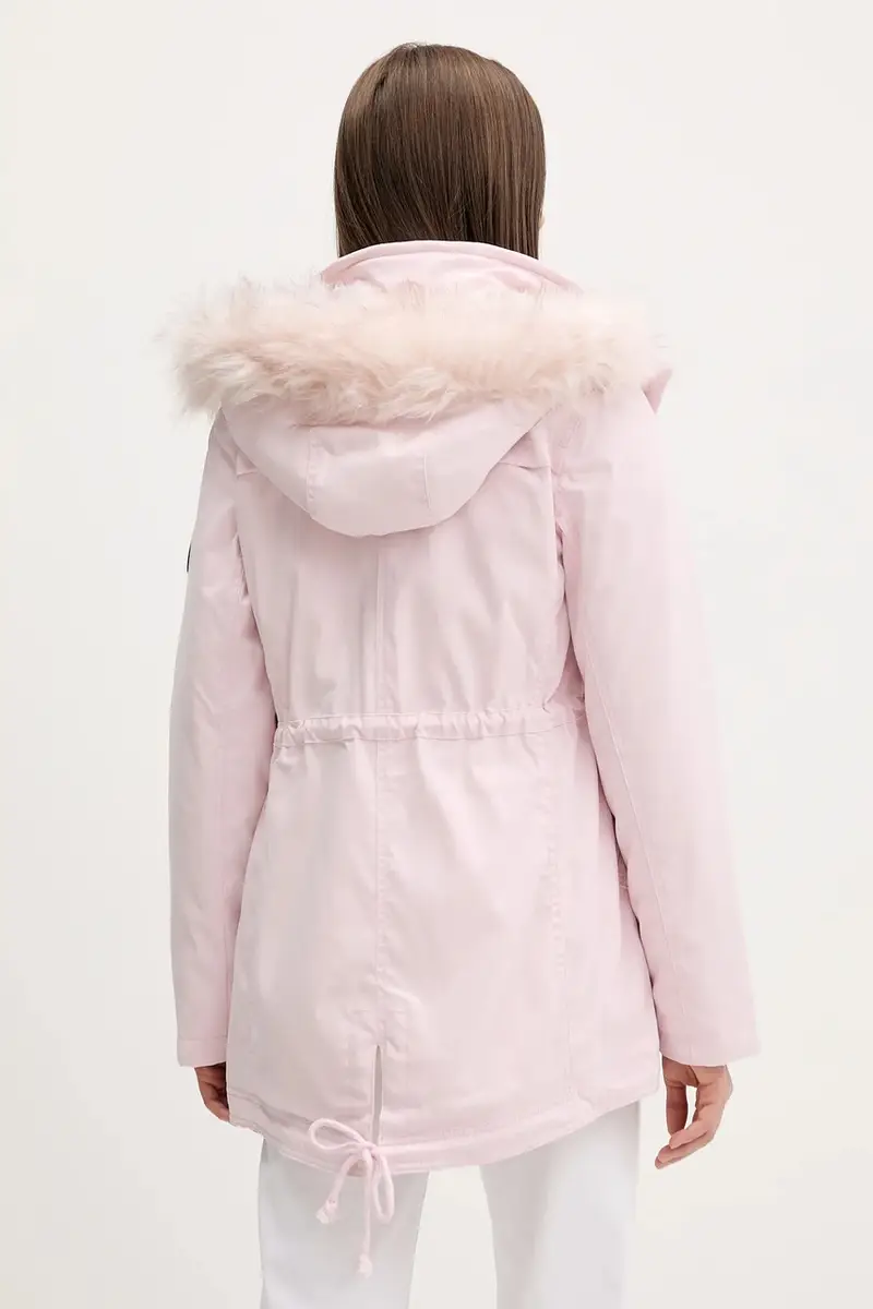 Hollister Co Parka Rosa 3958070 miniatura 3