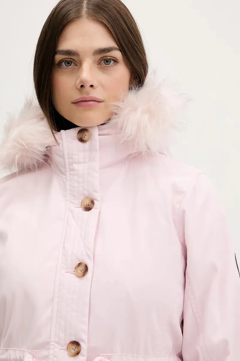 Hollister Co Parka Rosa 3958070 miniatura 4