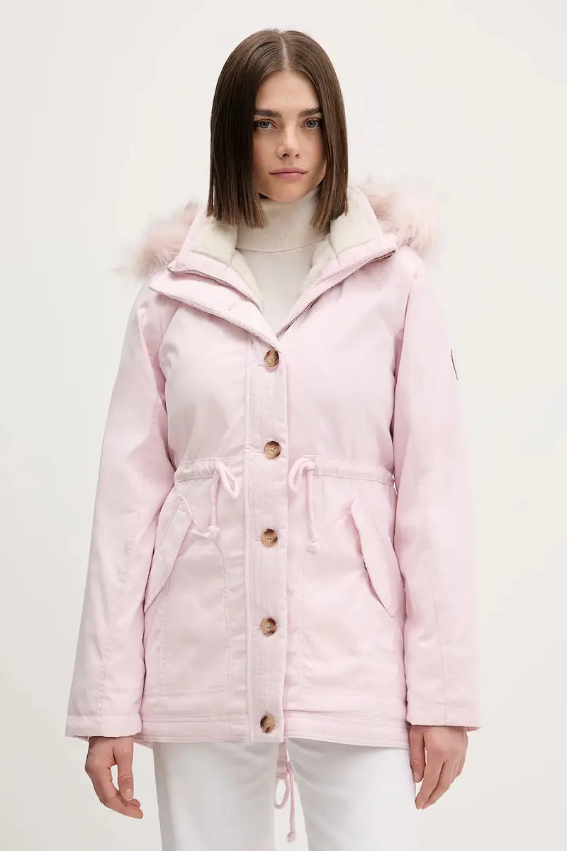 Hollister Co Parka Rosa 3958070