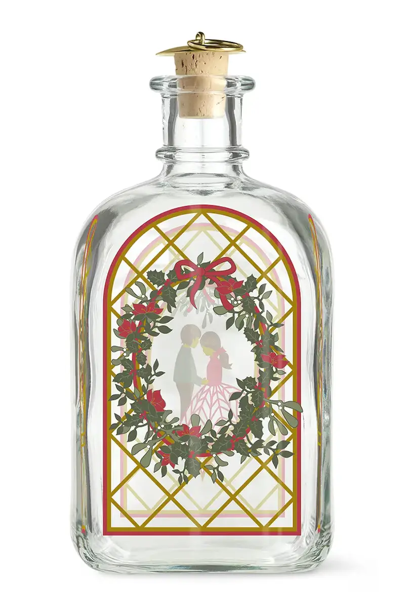 bottiglia Holmegaard Christmas 730 ml Transparente