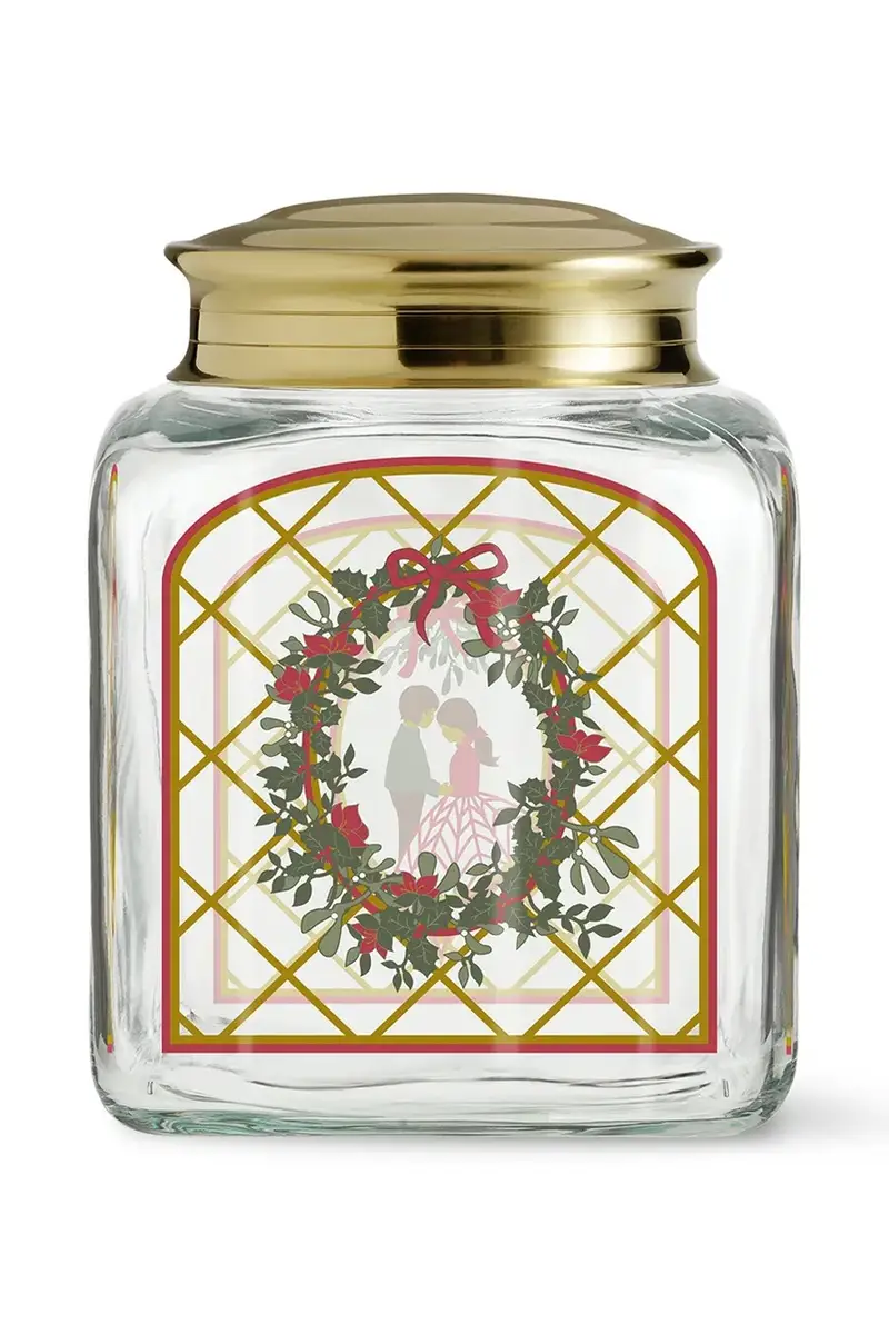 contenitore per biscotti Holmegaard Christmas 16 x 12 cm Transparente miniatura 2