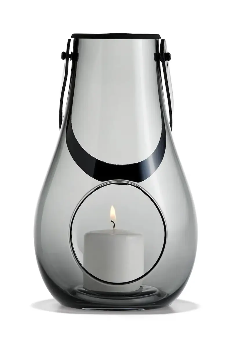 lanterna Smoke M colore grigio