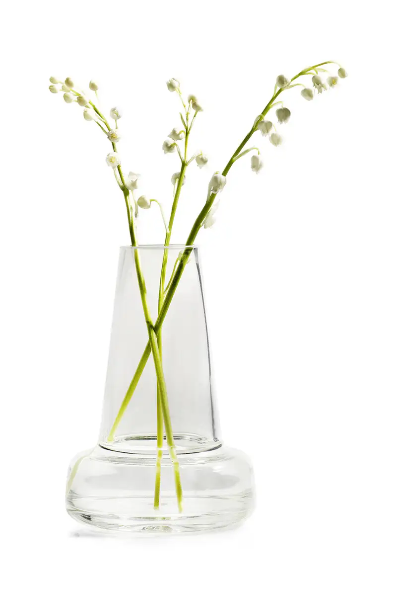 vaso decorativo Flora Vase Transparente miniatura 2