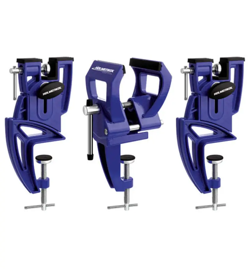 SuperProPlus WC ski vise - morsa Blue