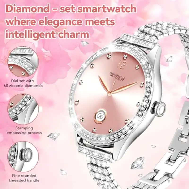 Homailida Smartwatch Donna Argento 1137400 miniatura 2