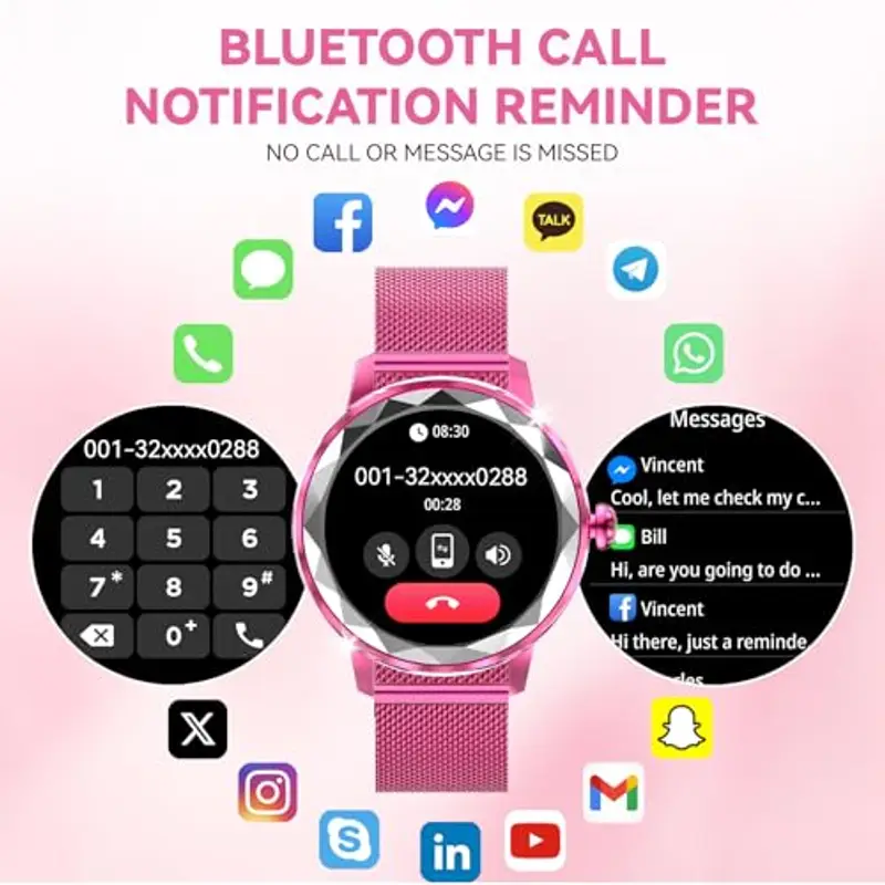Homailida Smartwatch Donna 2333075 miniatura 3
