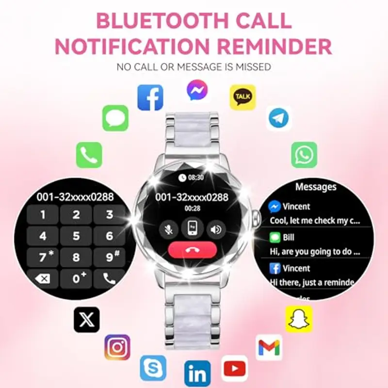 Homailida Smartwatch Donna 1604593 miniatura 3