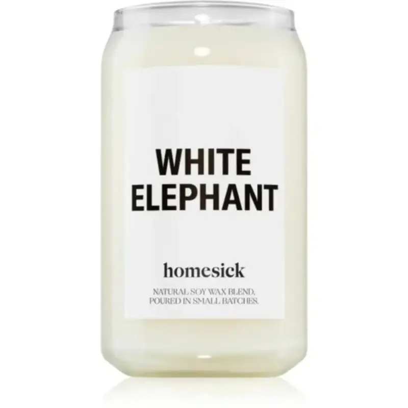 elefante bianco 390 g candela profumata