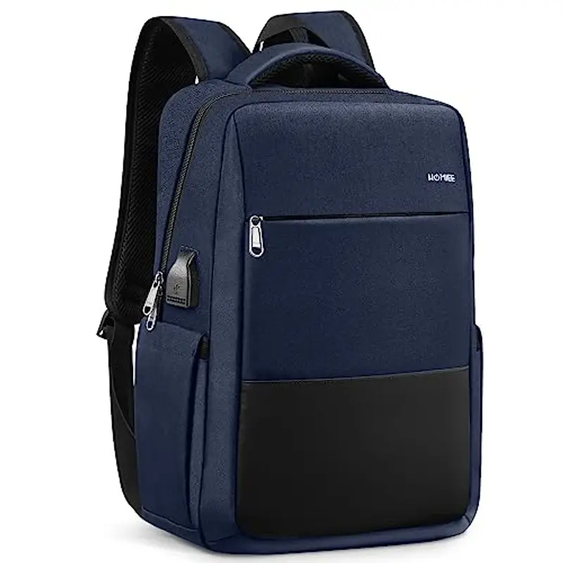 HOMIEE Lb1503 - Zaino unisex (confezione da 1), 15 pollici - blu, 15 pouces / 17 pouces, Classico