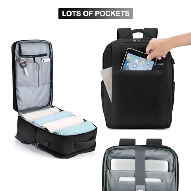 HOMIEE Zaino da viaggio Grigio 1914611 miniatura 3