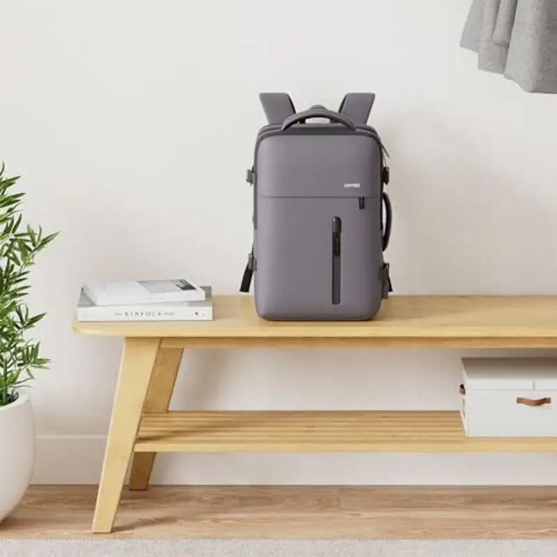 HOMIEE Zaino Estensibile Viaggio 40L Antifurto Porta PC Laptop 15.6 Pollici Zaini Impermeabile Zaino con USB Zainetto Lavoro per College Università Scuola Viaggi Medico Uomo Donna miniatura 2