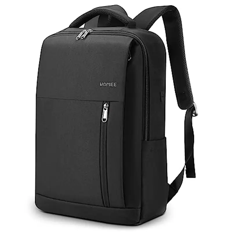 HOMIEE Zaino Porta PC 17 Pollici Zaini da Viaggio Uomo Lavoro Ufficio Scuola Bagaglio a Mano per Aereo EasyJet Wizzair Zainetto Laptop Notebook Computer Portatile Donna Unisex
