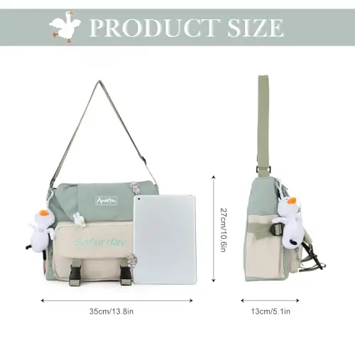 HomKuch Borsa a tracolla Blu 2585376 miniatura 2