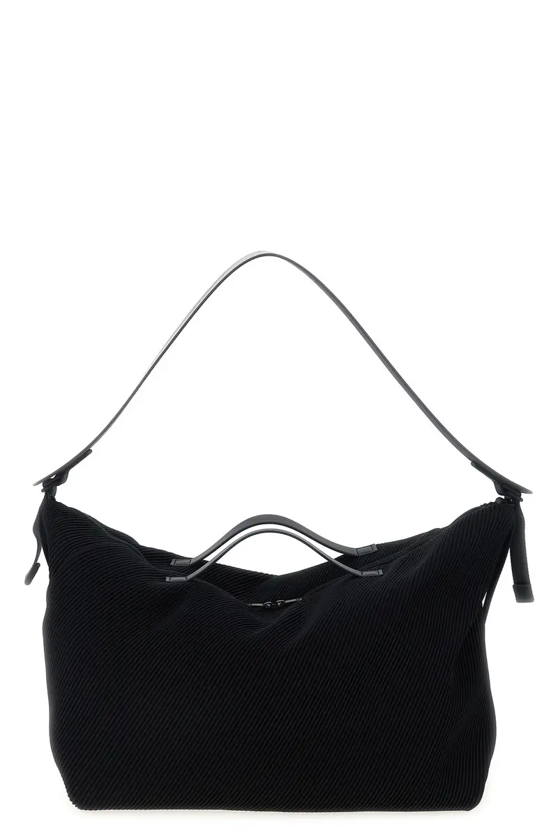 Borsone Pleats Nero