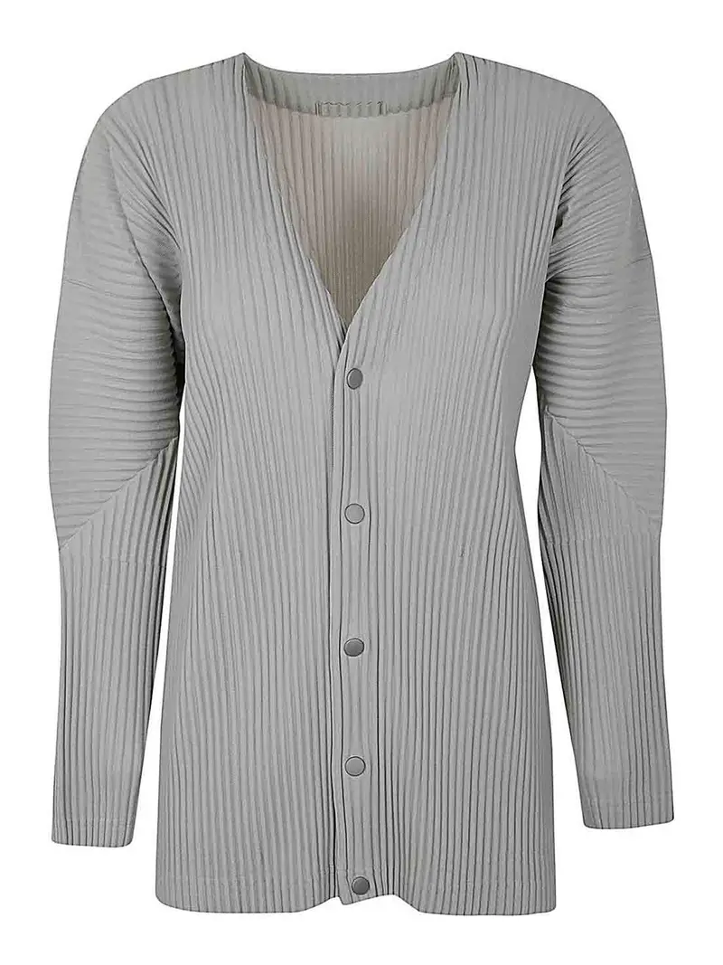HOMME PLISSE' ISSEY MIYAKE Cardigan Grigio 4272748