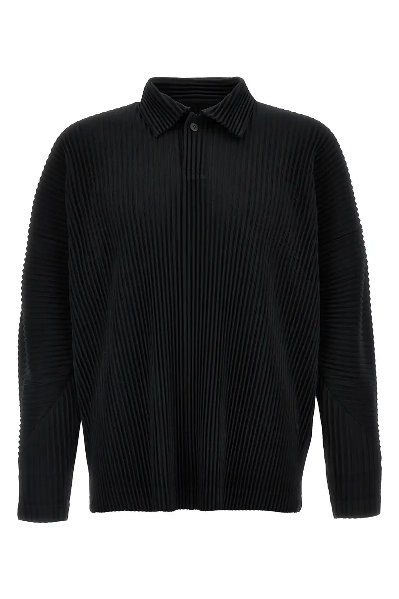 HOMME PLISSE' ISSEY MIYAKE Polo Nero 2552278