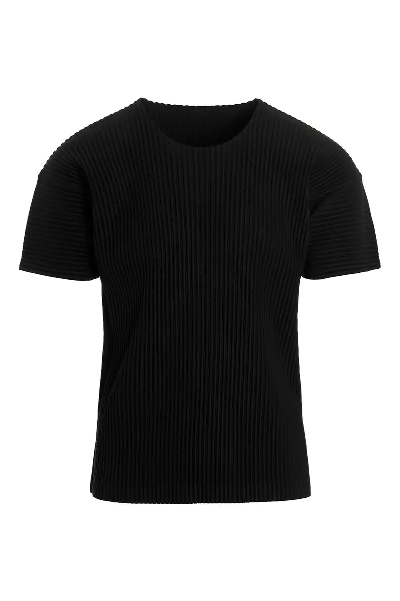 HOMME PLISSE' ISSEY MIYAKE T-shirt Nero 2546249