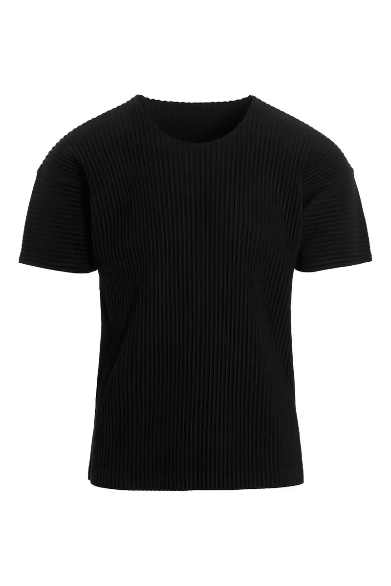 HOMME PLISSE' ISSEY MIYAKE T-shirt Nero 4332507