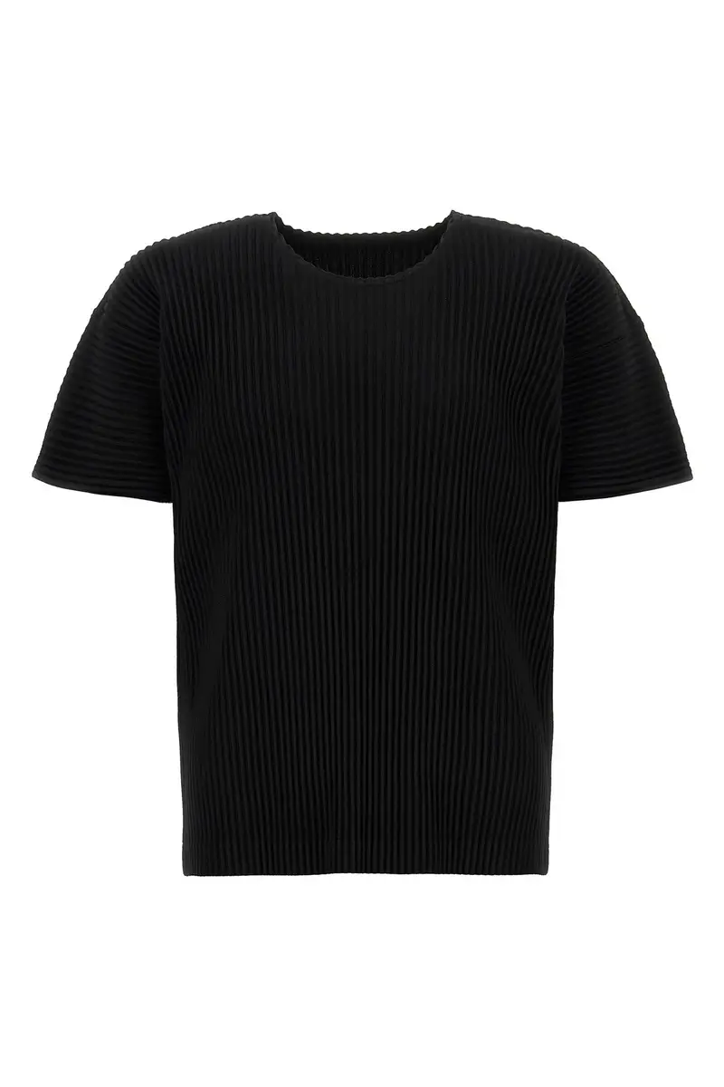 HOMME PLISSE' ISSEY MIYAKE T-shirt Nero 4333113